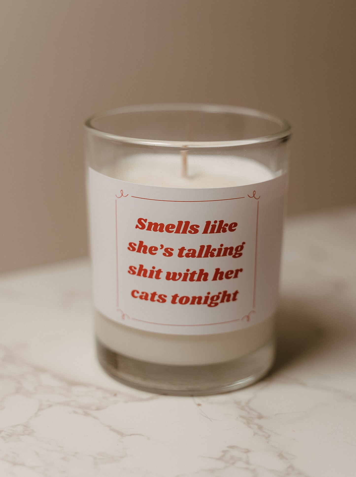 Cat Lover Wax Candle
