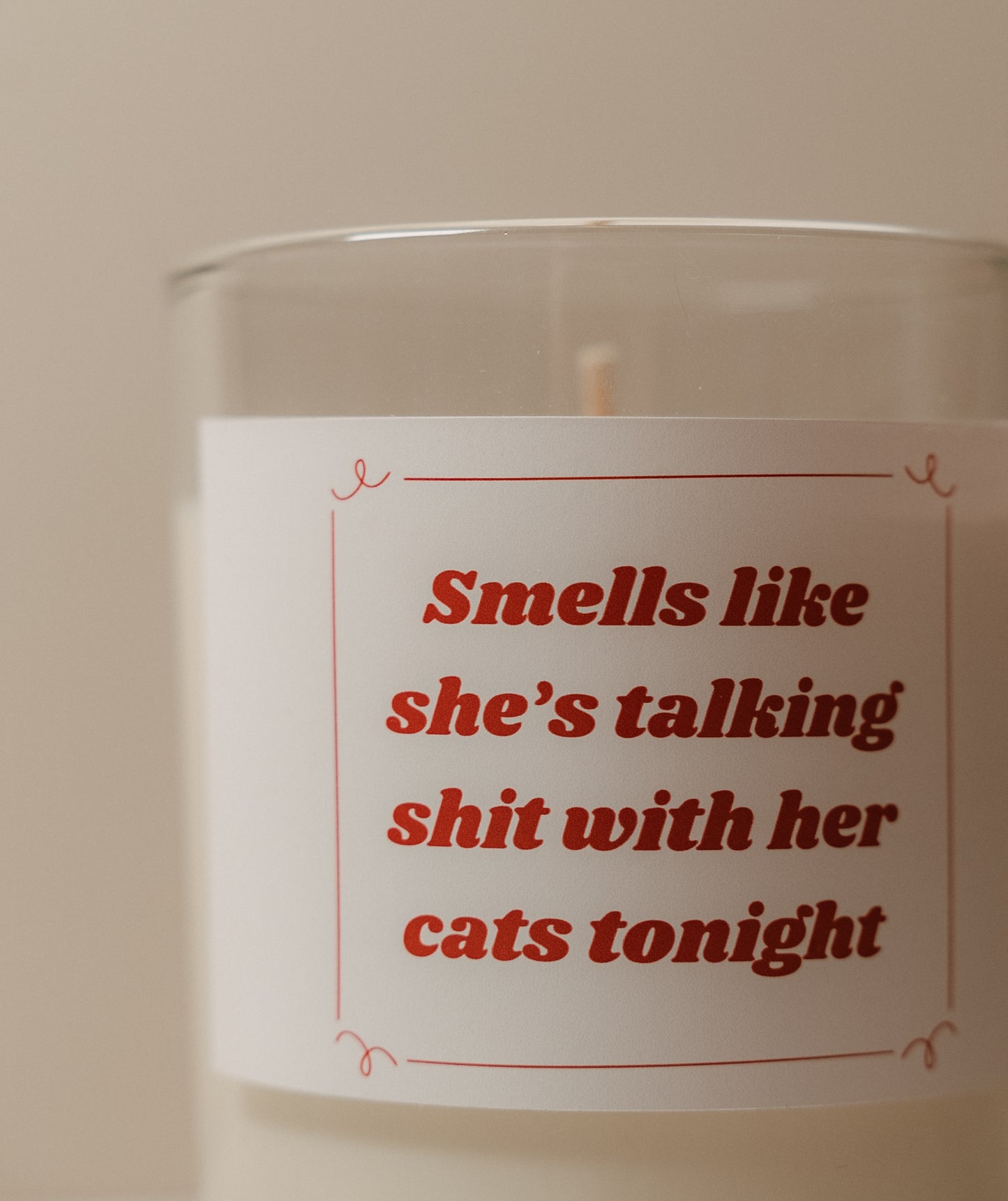 Cat Lover Wax Candle