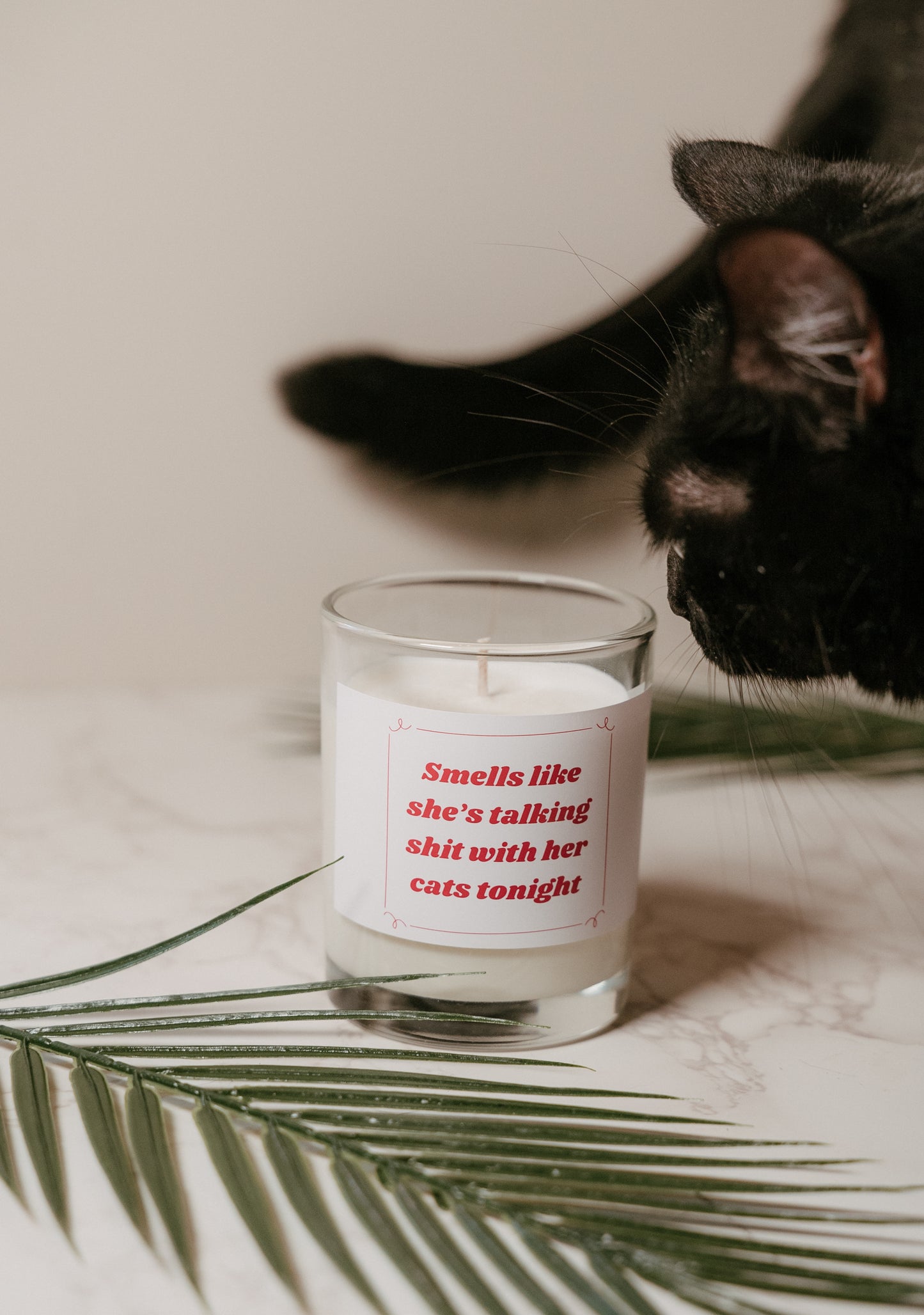 Cat Lover Wax Candle