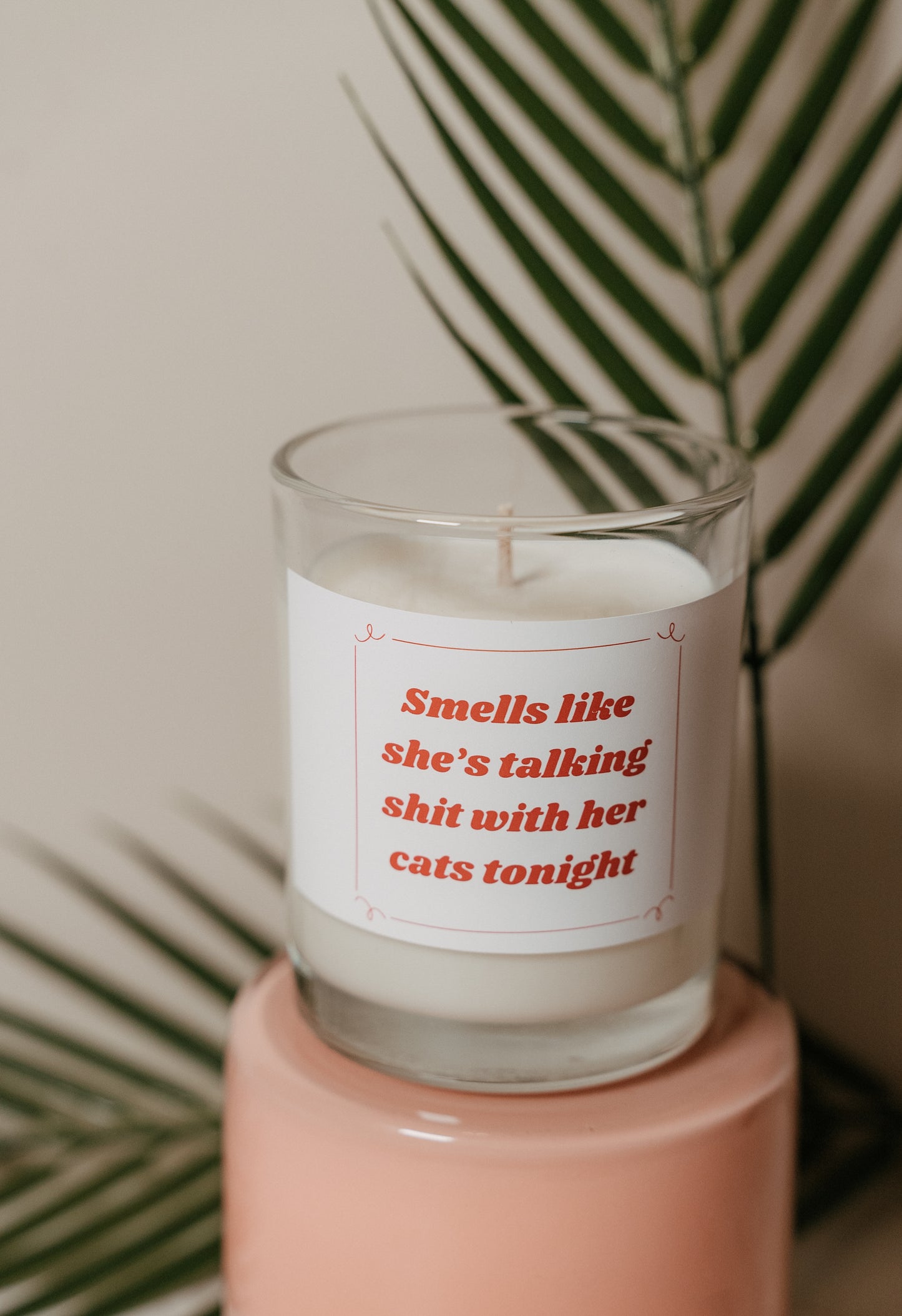 Cat Lover Wax Candle