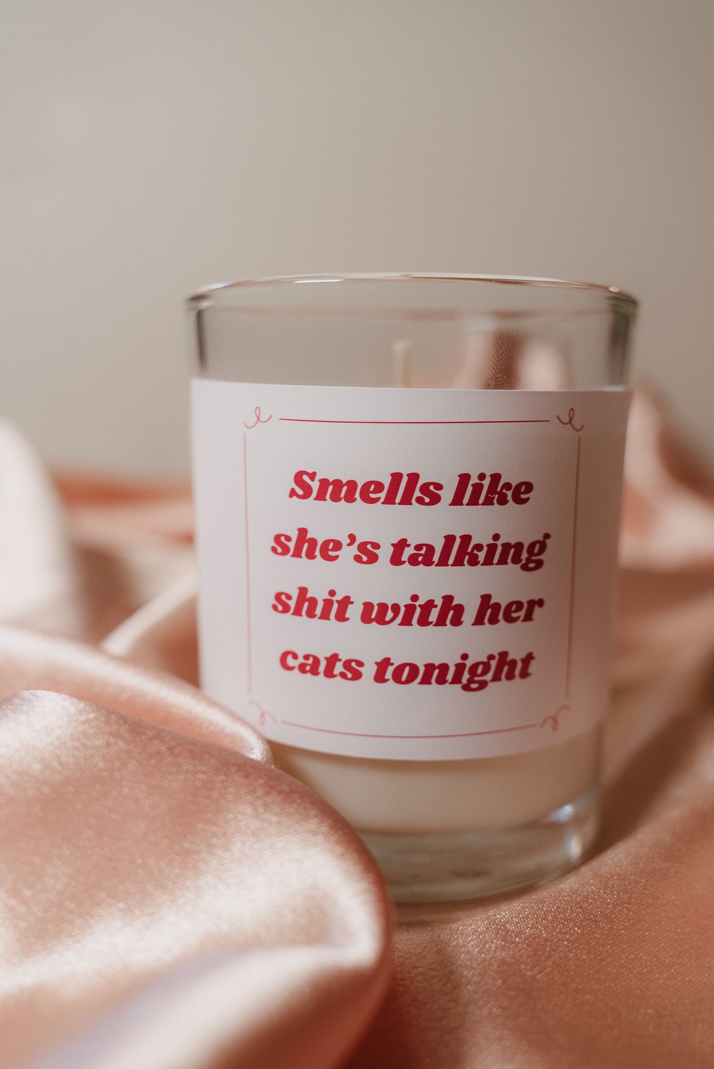 Cat Lover Wax Candle