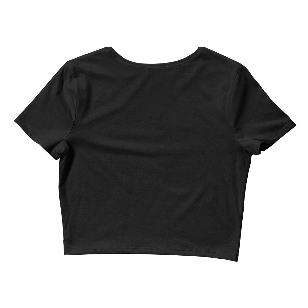 IN MY BRIDE ERA Crop Top - Black